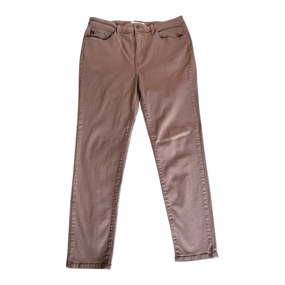 KanCan Colored High Rise Cropped Jean